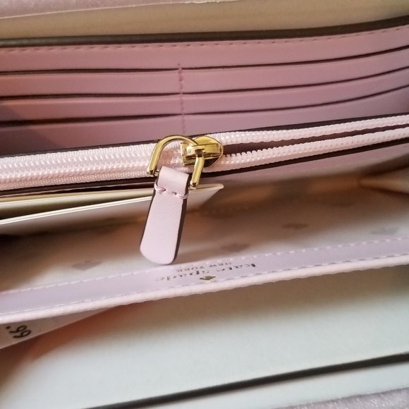 NWT Kate Spade Large Continental Wallet Parrot - Picture 5 of 10